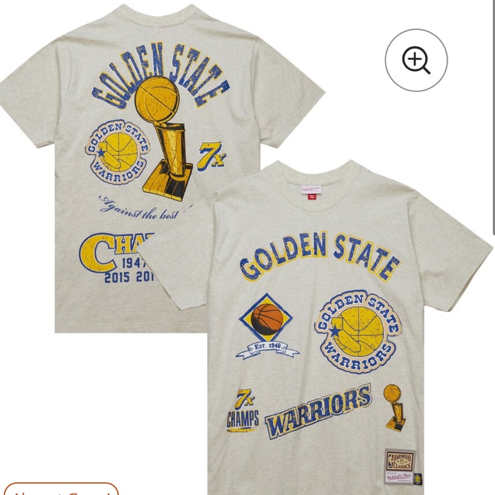 Golden State Warriors Hardwood Classics Legacy Tee